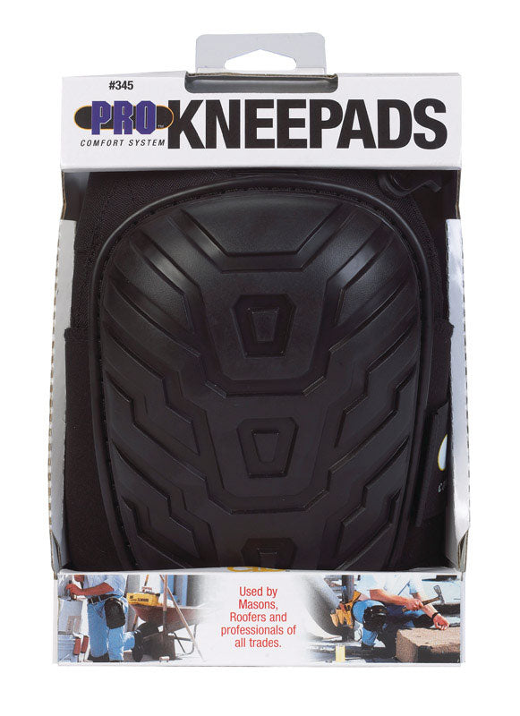 CLC 7 in. L X 4.9 in. W Foam/Polyester Knee Pads Black