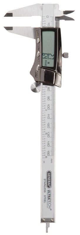 General 11-1/2 in. L Digital Caliper 6 in. 1 pc