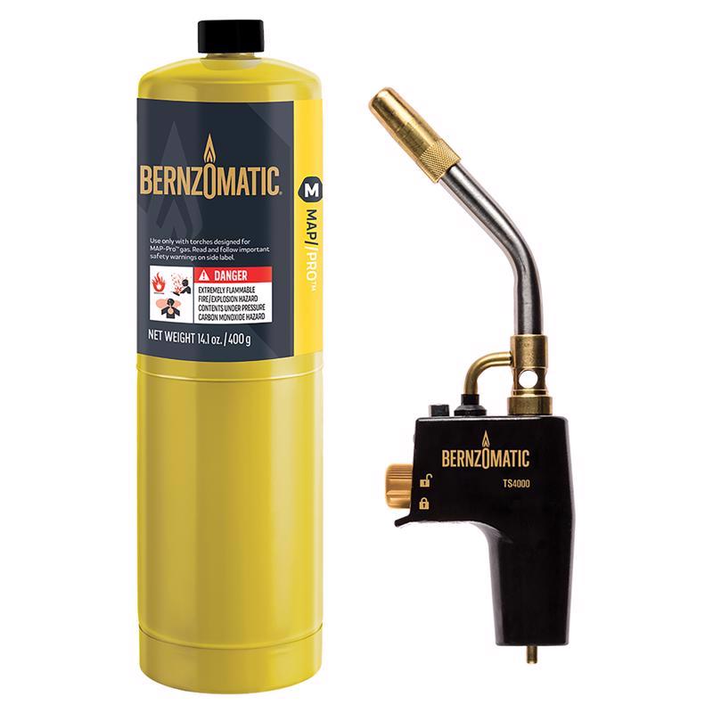 Bernzomatic MAP-Pro 14.1 oz High Heat Torch Kit 1 pc MAPP