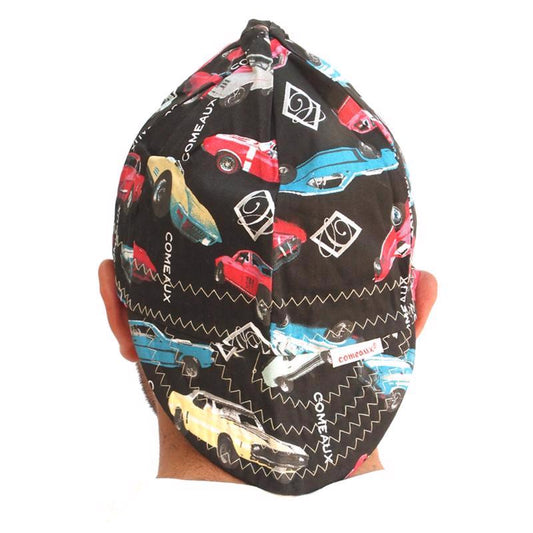 Forney 7.75 in. H X 7.75 in. W Cotton Welding Cap Multicolored 1 pc