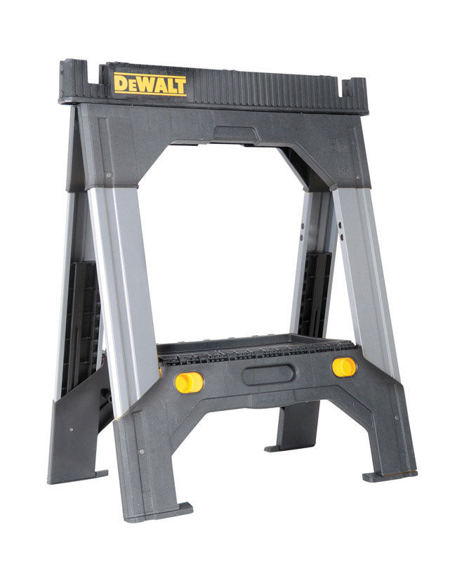 DeWalt 32-11/16 in. H X 27-3/16 in. W Adjustable Folding Sawhorse 2500 lb 1 pc