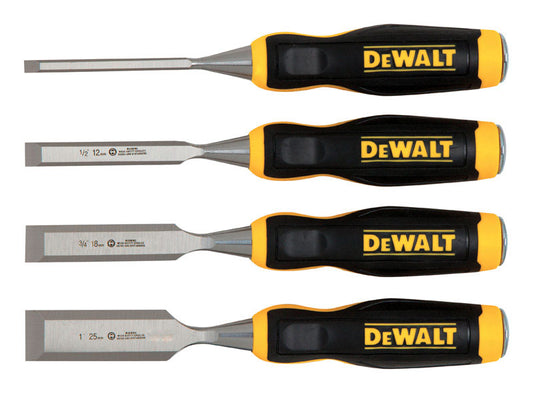 DeWalt 5 in. L Wood Chisel Set 4 pc