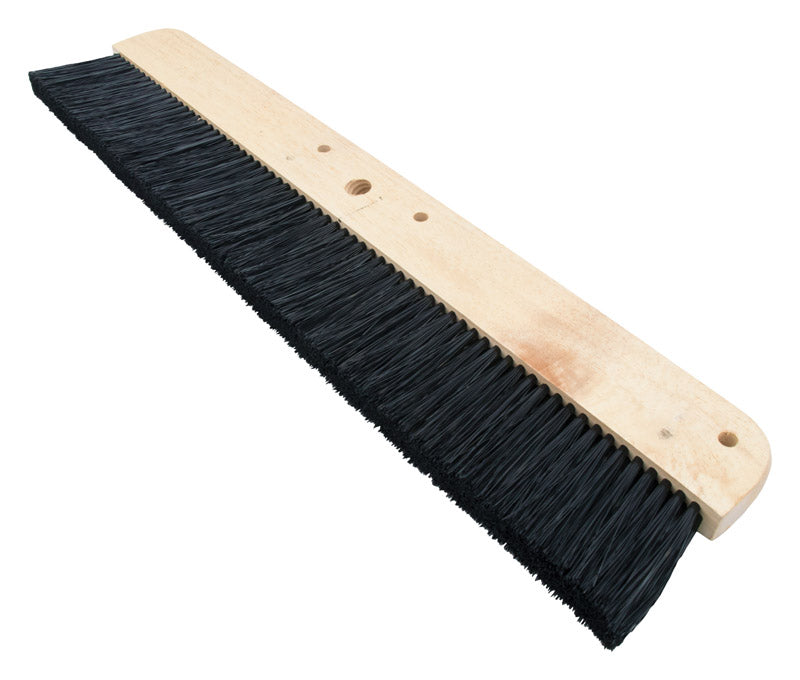 Marshalltown Polypropylene/Wood Concrete Broom 24 in. L