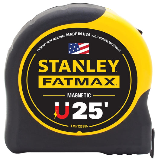 Stanley FatMax 25 ft. L X 1.25 in. W Magnetic Tape Measure 1 pk