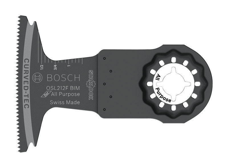 Bosch Starlock 2-1/2 in. X 4 in. L Bi-Metal Plunge Blade 1 pk