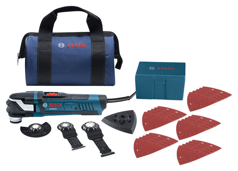 Bosch StarlockPlus 4 amps Corded Oscillating Multi-Tool Kit