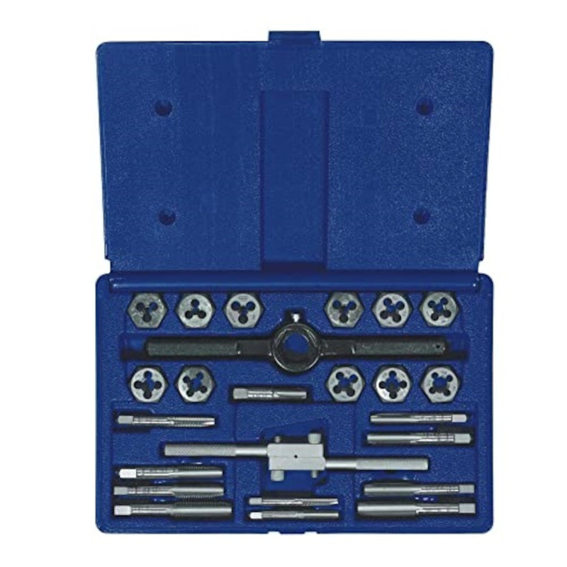 Irwin Hanson High Carbon Steel SAE Tap and Die Set 24 pc