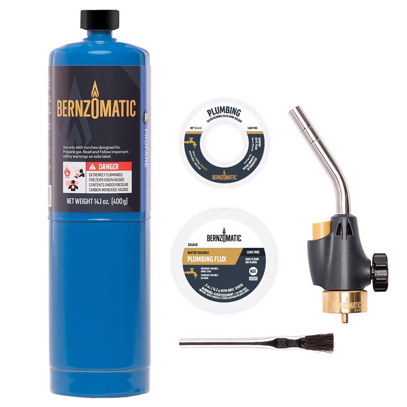 Bernzomatic Plumbing 14.1 oz Basic Torch Kit Steel 1 pc Propane