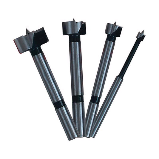 Diablo 3-1/2 in. L High Speed Steel Forstner Drill Bit Set Round Shank 4 pk