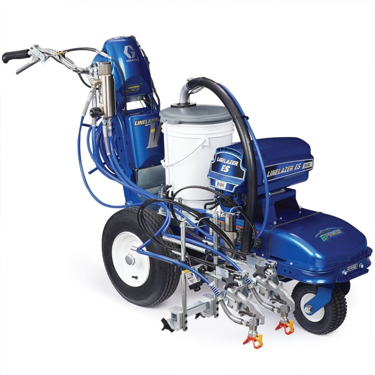 Graco LineLazer V ES 2000 HP Automatic 2-Gun, 1-Auto, 1-Manual, 2 Batteries - 25N551