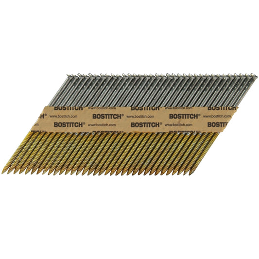 Bostitch 3 in. L X 11 Ga. Angled Strip Hot-Dip Galvanized Framing Nails 33 deg 2,000 pk