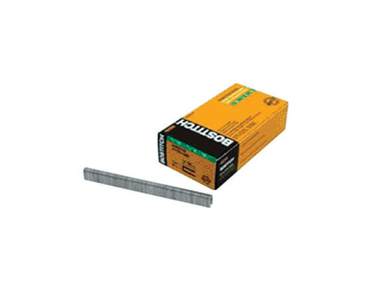 Bostitch 7/32 in. W X 1/2 in. L Galvanized Steel Wire Staples 18 Ga.