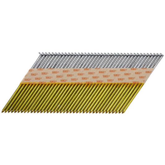 Senco 3-1/2 in. L X 16 Ga. Angled Strip Hot-Dip Galvanized Framing Nails 34 deg 2,000 pk