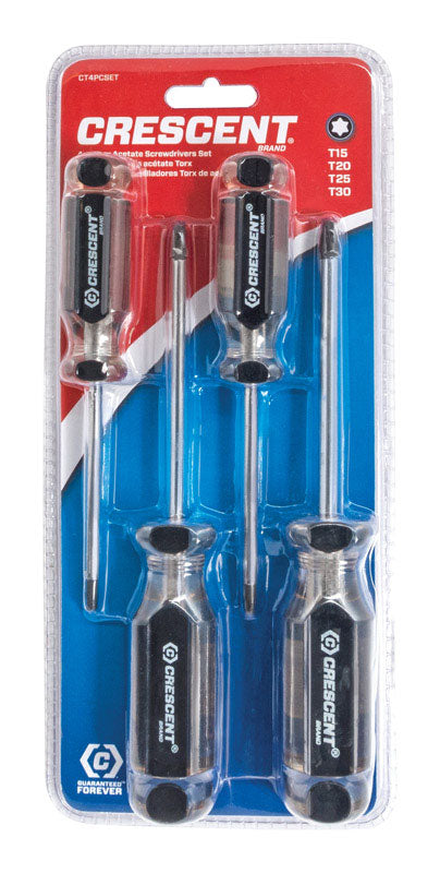 Crescent Torx Screwdriver Set 4 pc