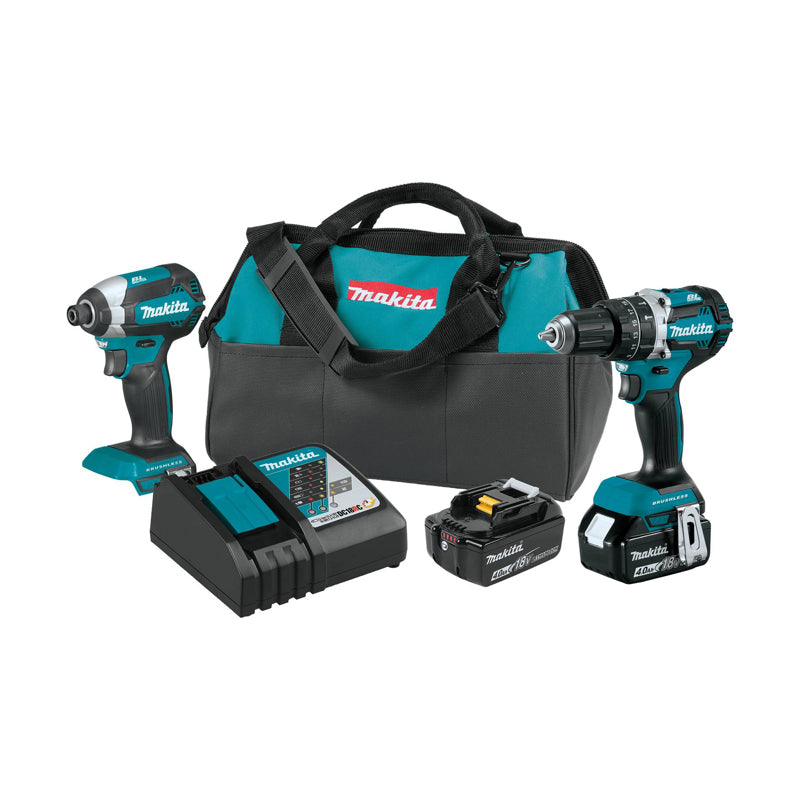 Makita 18V LXT Cordless Brushless 2 Tool Combo Kit