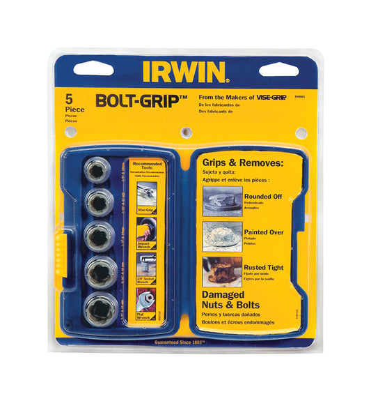 Irwin Bolt-Grip Carbon Steel Base Set 5 pc