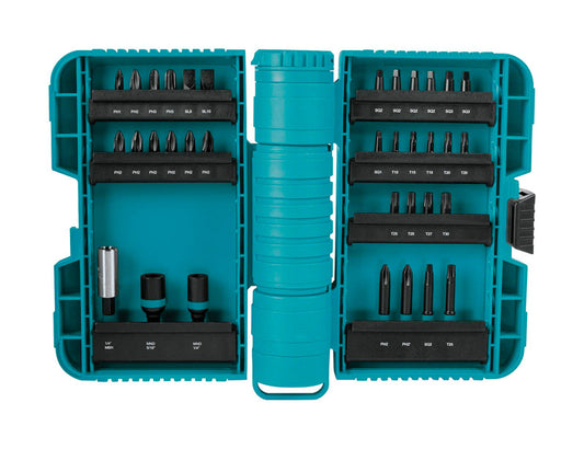 Makita ImpactX Assorted Driver Bit Set S2 Tool Steel 35 pc