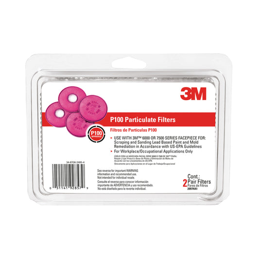 3M P100 Paint Sanding Respirator 6000-Series