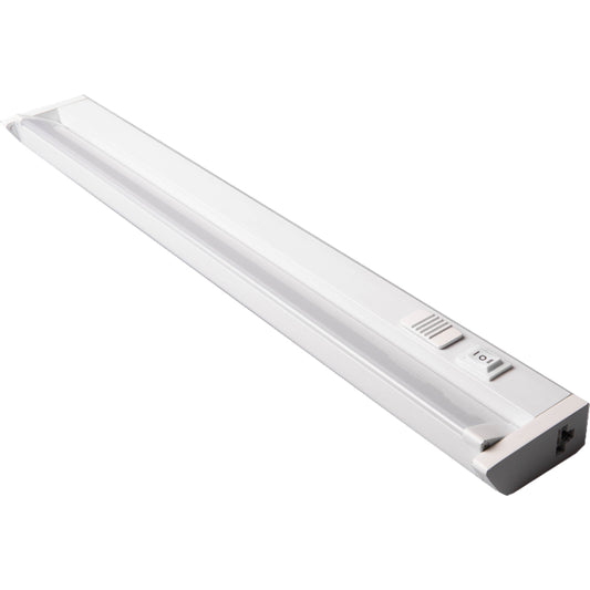 Westek 22 in. L White Plug-In LED Undercabinet Light 810 lm