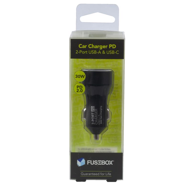 Fusebox USB Car Charger 1 pk