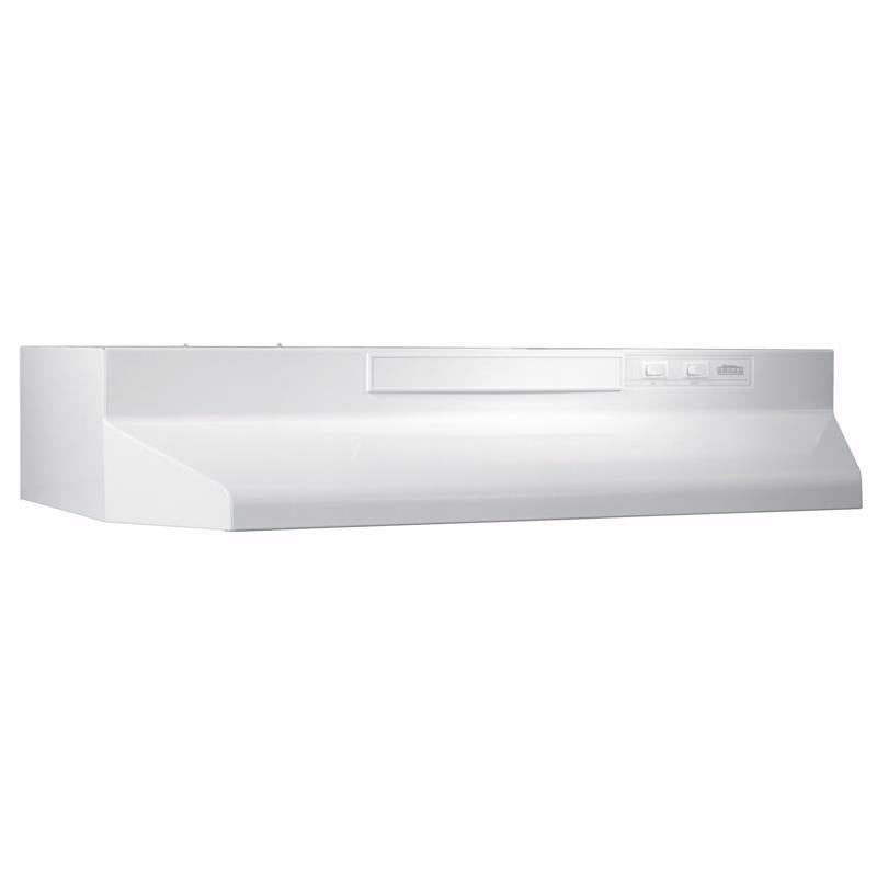 Broan-NuTone 30 in. W White Range Hood