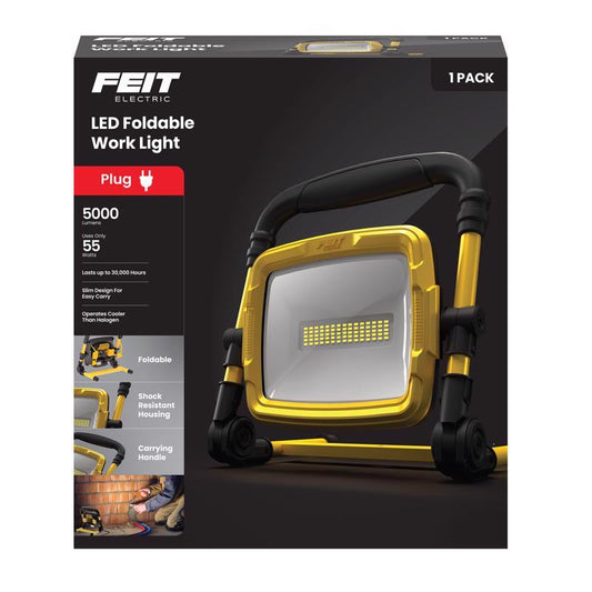 Feit Pro Series 5000 lm LED Corded Stand (H or Scissor) Work Light