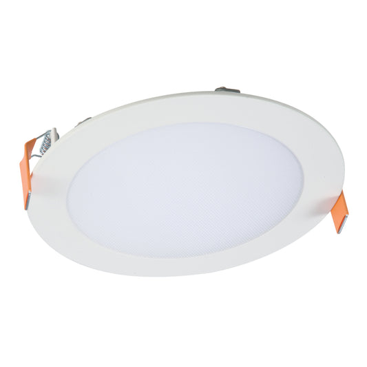 Halo HLB6 Series Matte White 6 in. W LED Smart-Enabled Canless Recessed Downlight 16 W