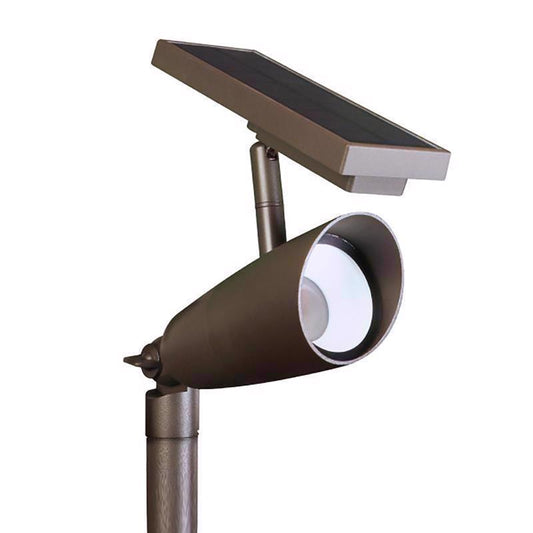 Feit OneSync Bronze Solar Powered/Remote LED Spotlight 1 pk