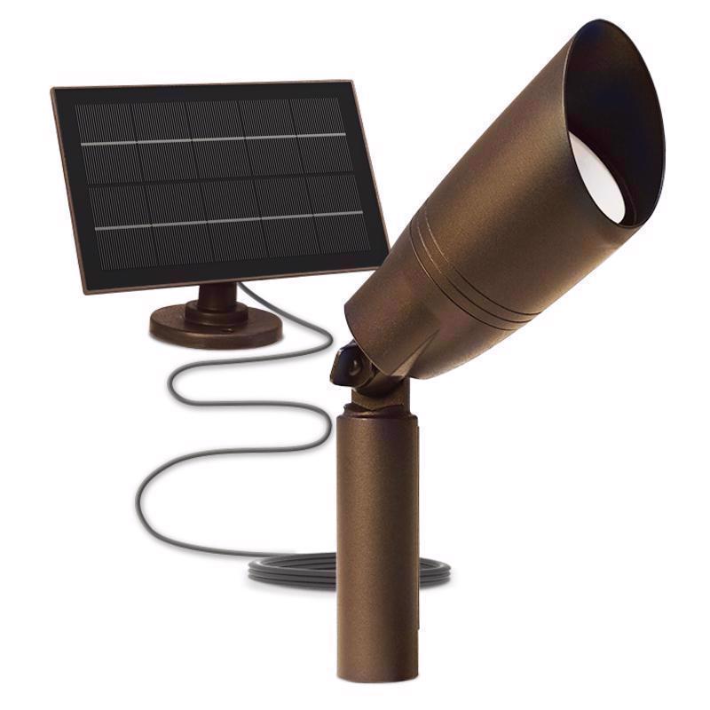 Feit OneSync Solar Powered 100 W LED Spot Light Kit 1 pk