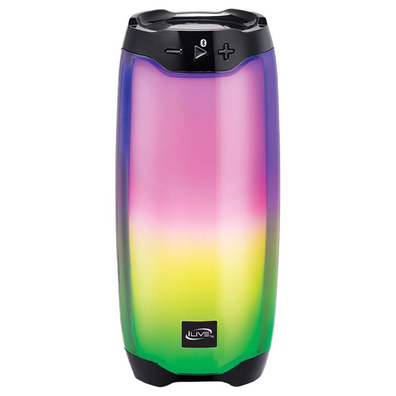 iLive Wireless Bluetooth Color Changing Speaker