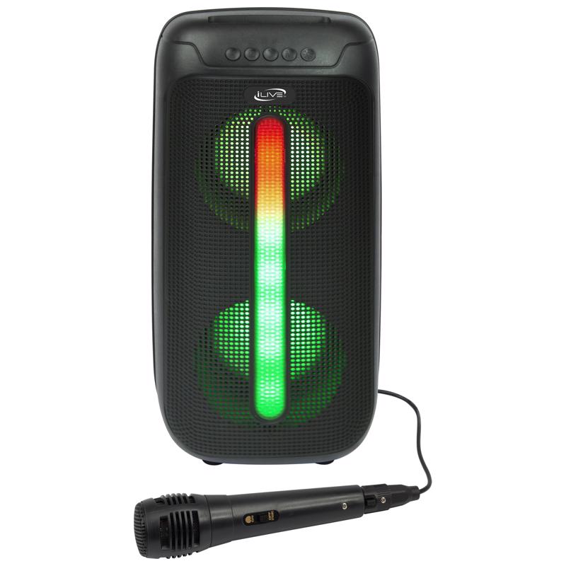 iLive Wireless Bluetooth Color Changing Speaker