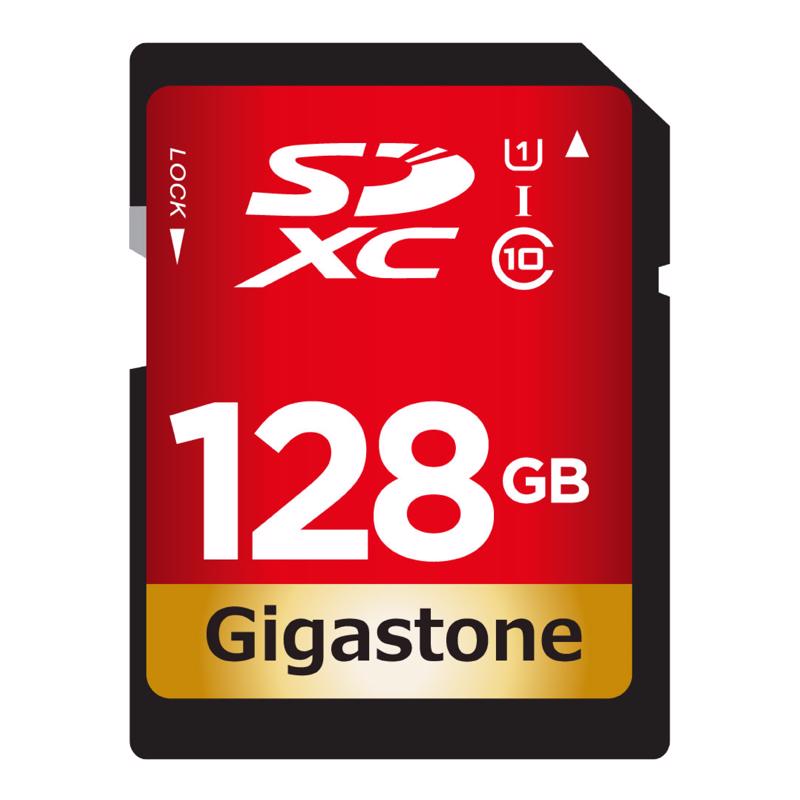 Gigastone Prime 128 GB SDXC Flash Memory Card 1 pk