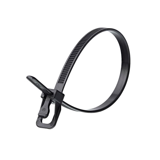 RETYZ EveryTie 6 in. L Black Cable Tie 100 pk