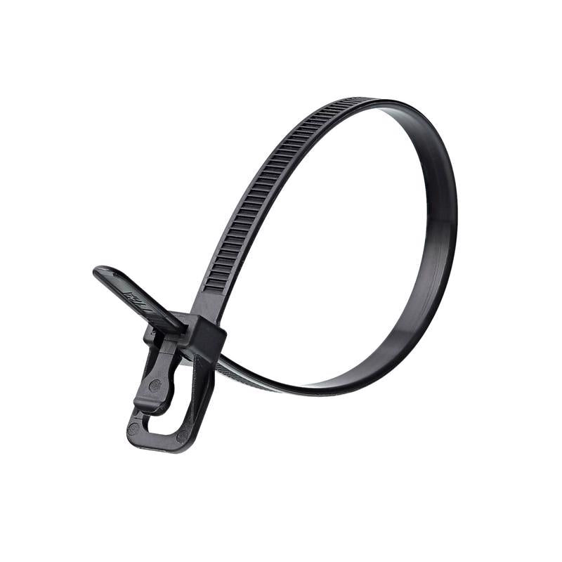 RETYZ EveryTie 12 in. L Black Cable Tie 100 pk