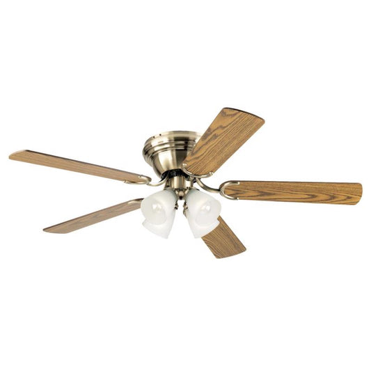 Westinghouse 52 in. Antique Brass Brown LED Indoor Ceiling Fan