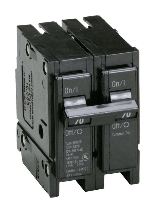 Eaton HomeLine 70 amps Plug In 2-Pole Circuit Breaker