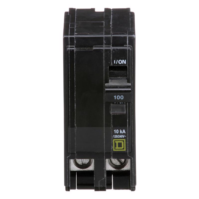 Square D QO 100 amps Plug In 2-Pole Circuit Breaker