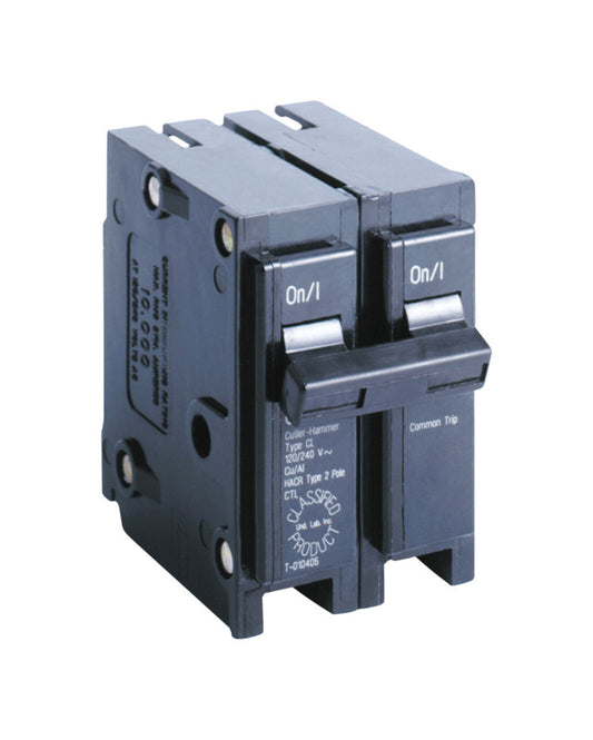 Eaton Cutler-Hammer 40 amps Plug In 2-Pole Circuit Breaker