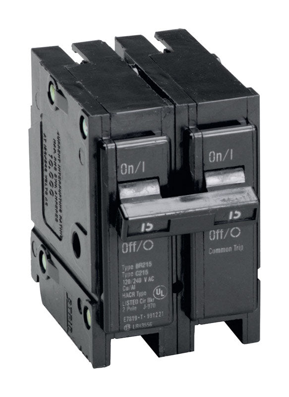 Eaton Cutler-Hammer 15 amps Plug In 2-Pole Circuit Breaker