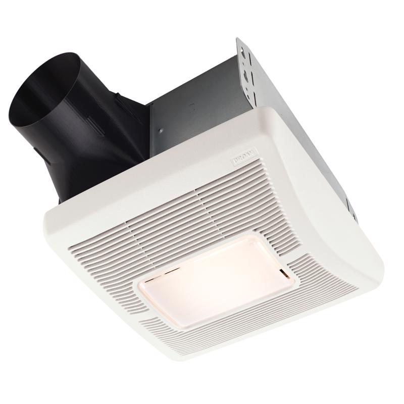 Broan-NuTone Flex Series 70 CFM 2 Sones Bathroom Exhaust Fan with Light