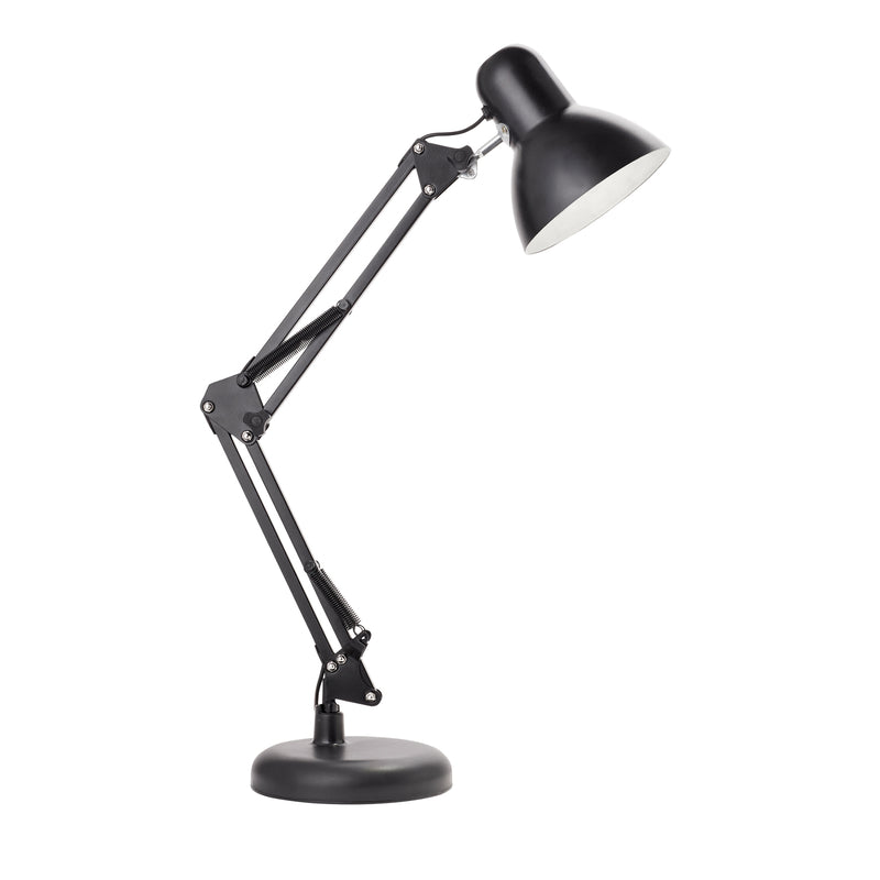 Newhouse Lighting Wright Architect 24 in. Black Desk Lamp