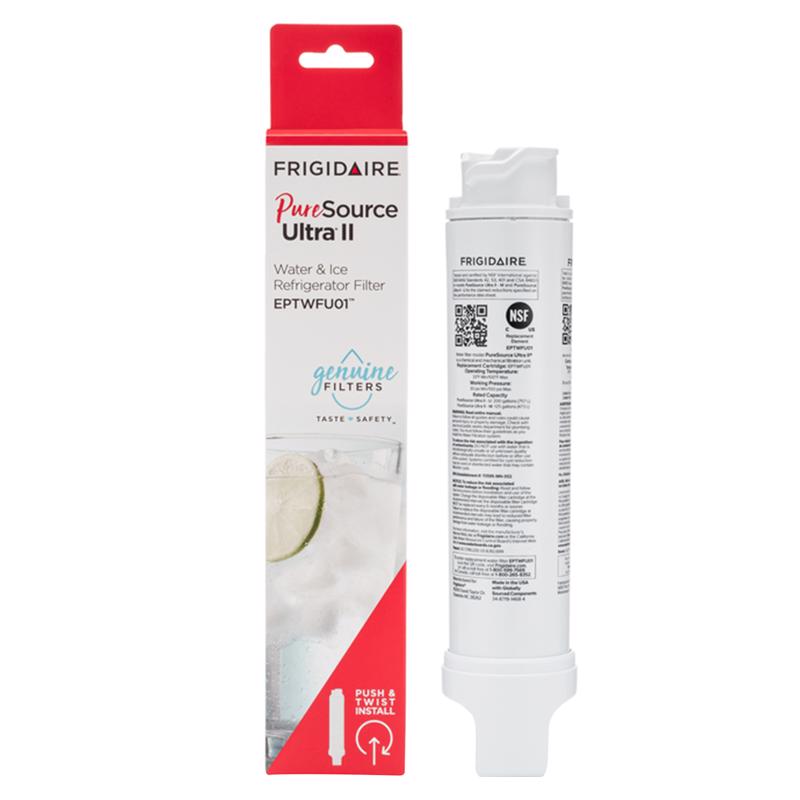 Frigidaire Pure Source Ultra II Refrigerator Water Filter For Frigidaire EPTWFU01