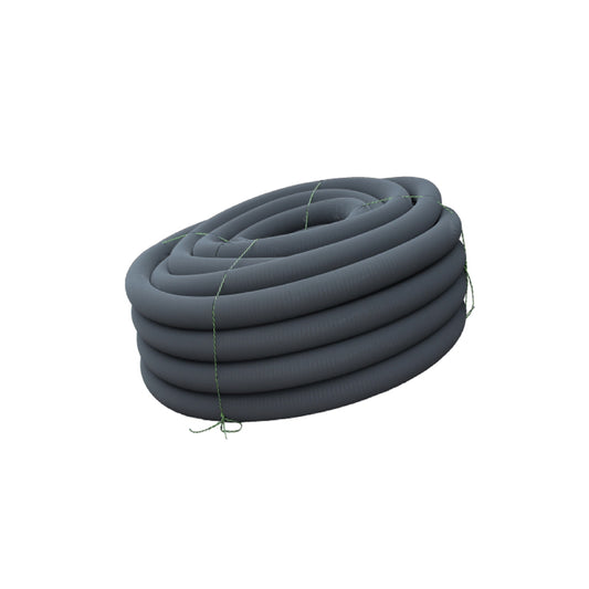 Advanced Drainage Systems 6 in. D X 100 ft. L Polyethylene Slotted Drain Pipe with Sock