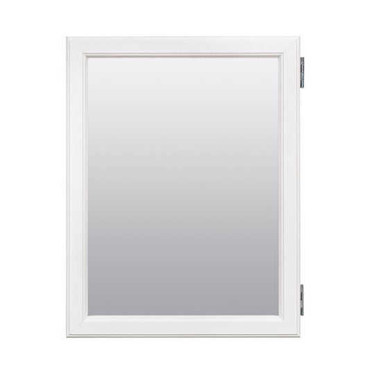 Zenna Home 19.25 in. H X 15.25 in. W X 4.25 in. D Rectangle Medicine Cabinet/Mirror