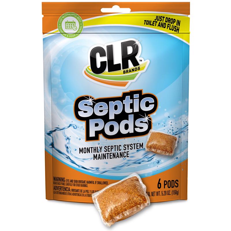 CLR Pods Septic System Treatment and Cleaner 5.29 oz