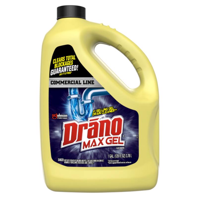 Drano Gel Clog Remover 128 oz