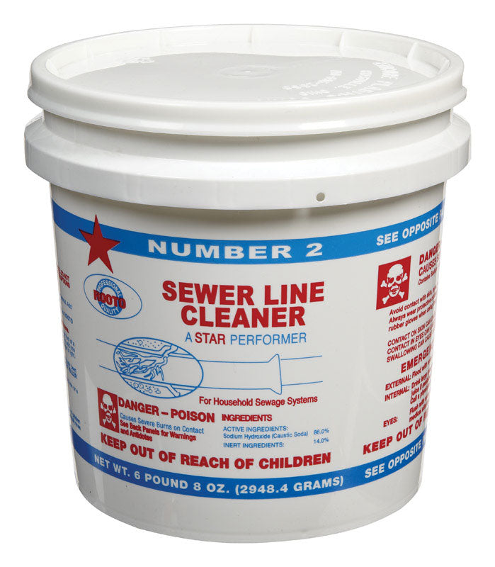 Rooto Number 2 Crystals Main Line Cleaner 6.5 lb