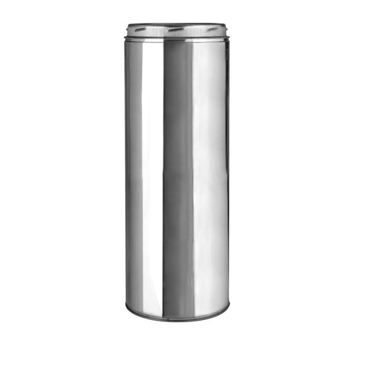 Selkirk 6 in. D X 18 in. L Stainless Steel Chimney Pipe