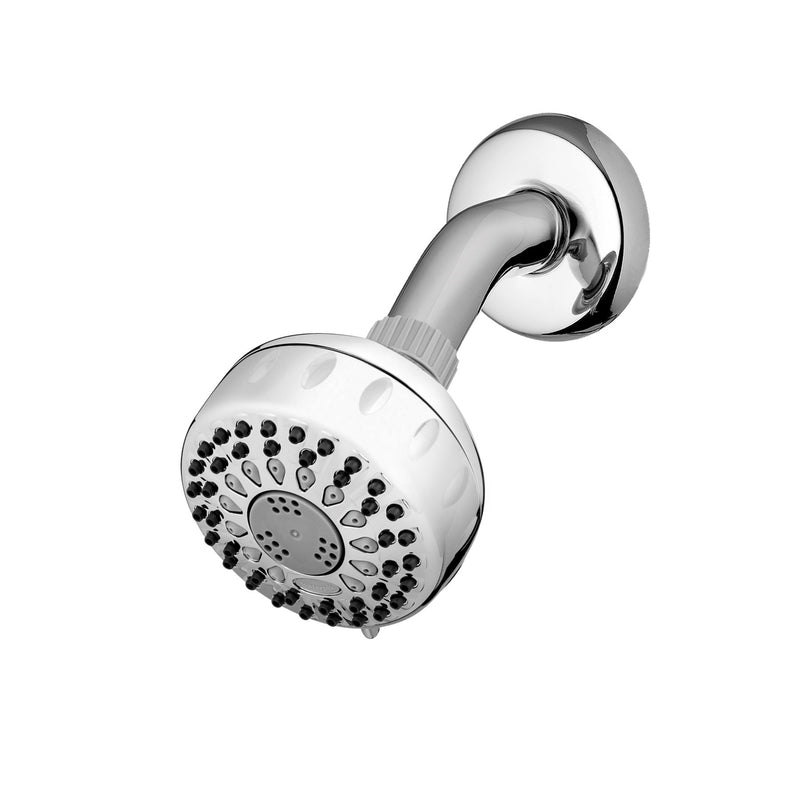 Waterpik PowerSpray Plus Chrome 5 settings Showerhead 1.8 gpm