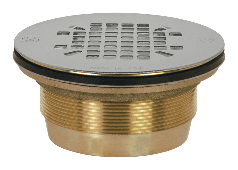 Sioux Chief 2 in. D Brass Shower Drain